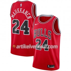 NBA Chicago Bulls Trikot Lauri Markkanen 24 Nike 2019-2020 Icon Edition Swingman - Herren